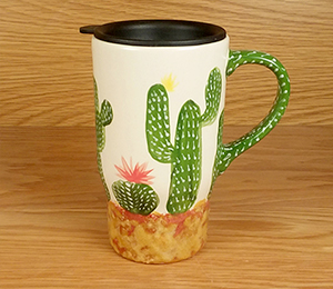 Wichita Cactus Travel Mug
