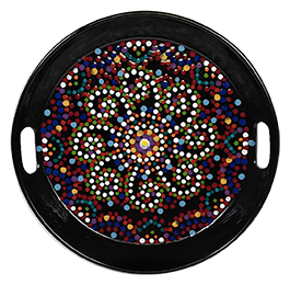 Wichita Mosaic Mandala Tray