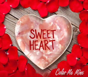 Wichita Candy Heart Plate
