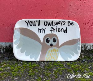 Wichita Owl Plate