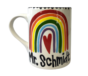 Wichita Rainbow Heart Mug