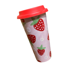 Wichita Strawberry Travel Mug