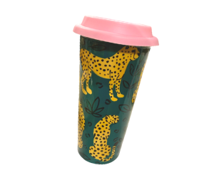 Wichita Cheetah Travel Mug
