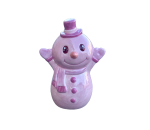 Wichita Pink-Mas Snowman