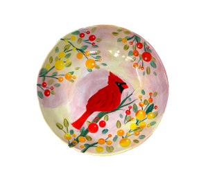 Wichita Cardinal Plate