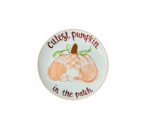 Wichita Cutest Pumpkin Plate