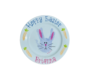 Wichita Easter Bunny Plate