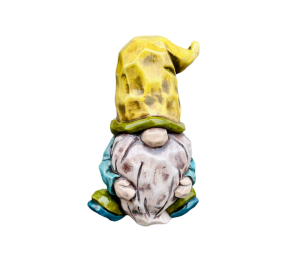 Wichita Wood Carved Gnome
