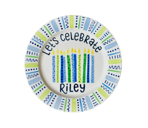 Wichita Let's Celebrate Plate